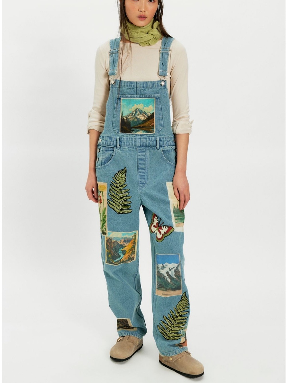 DENIM AND BONE ROAD TRIP OVERALLS INDIGO